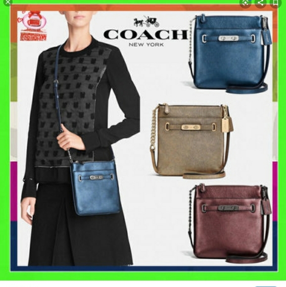 Coach crossbody Swagger. - Picture 2 of 4